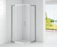 Душевой уголок, квадратный ECO-O-A-2-90-P-Cr 900x900x1900 Cezares