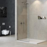Душевая перегородка.   LIBERTA-L-1-TB-105-C-Cr 1050х1950 Cezares