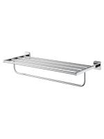 Полотенцедержатель с полкой WONZON & WOGHAND STILL, Хром (WW-6681)