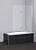 Шторка на ванну SELA-V-21-120/140-C-Cr 1200x1400 BelBagno