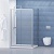 Душевой уголок прямоугольный DUE-AH-1-120/90-C-CR 1200x900x1900 BelBagno
