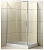 Душевой уголок прямоугольный UNO-195-AH-1-100/80-C-Cr 1000x800x1950 BelBagno